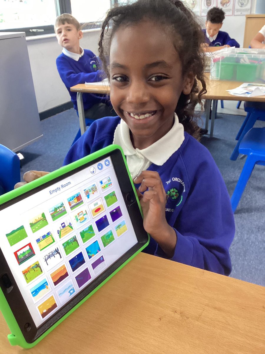 orchardsac's tweet image. Cedar 3 using @scratch for their learning today through the @kapowprimary curriculum for Computing! Super coding work Year 3! 💚 💻 
@greenheartLP @BevWalkerGordo1 #computing #coding #onechildonedevice