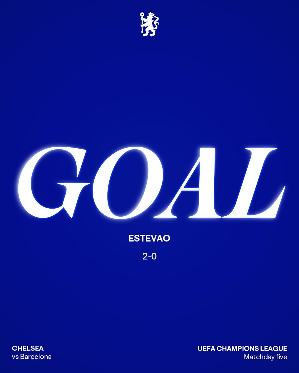 ChelseaFC's tweet image. So so good. 2-0!

🔵 2-0 🟡 [55] #CFC | #UCL