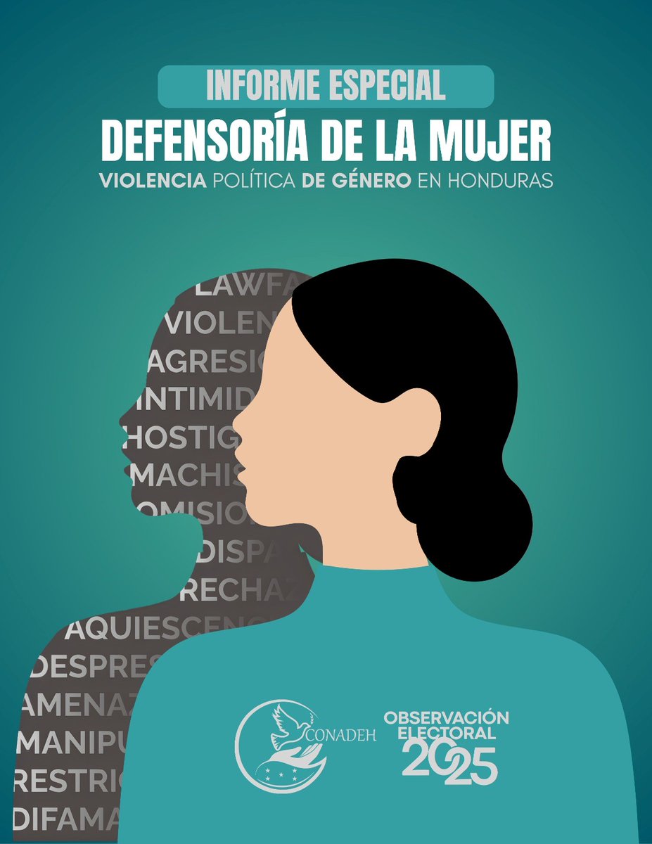 CONADEH's tweet image. 📌1/3  Este #25N, el #CONADEH, a través de la Defensoría de la Mujer, presenta el Informe Especial sobre Violencia Política de Género en Honduras.

VER INFORME COMPLETO AQUÍ👇
conadeh.hn/wp-content/upl…