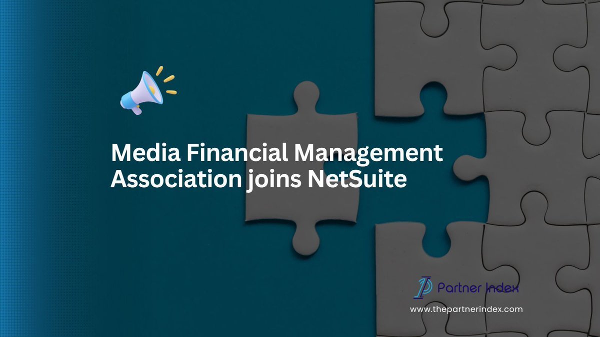 ThePartnerIndex's tweet image. Media Financial Management Association (MFM) joins the Oracle NetSuite Associations and Buying Groups program, giving members preferred pricing, cloud ERP tools, and expanded support. thepartnerindex.com/blog/media-fin…
