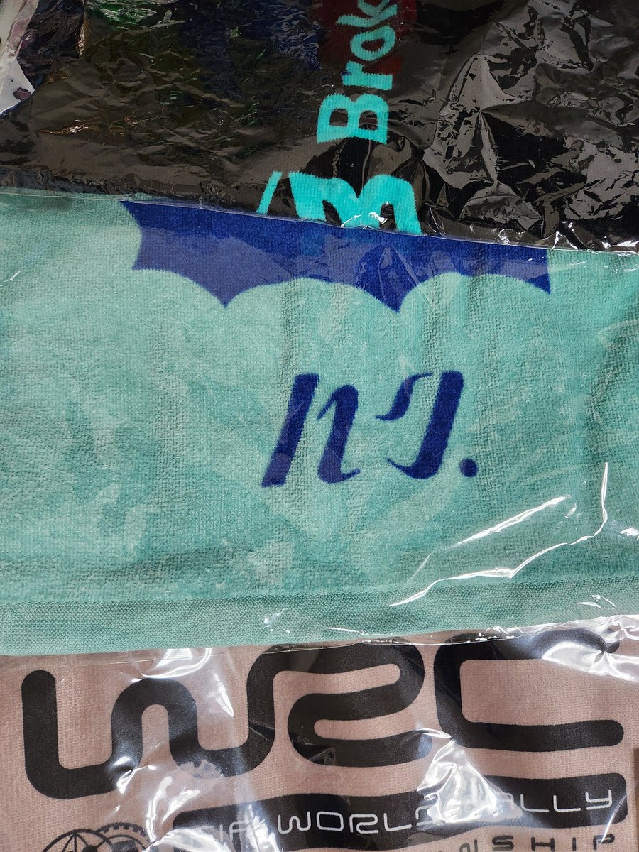 AD48178147's tweet image. 今月購入したタオル
#WRC のSSのやつ
#ハク。
#Brokenmytoybox