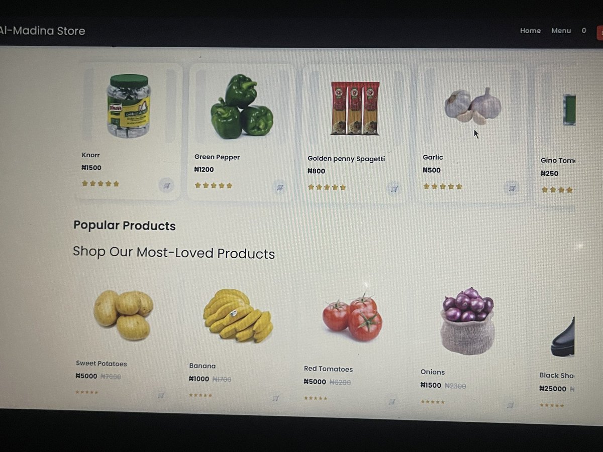 MuhammadFaruq90's tweet image. Slowly turning this idea into reality 
Al-Madina store web application 
#softwaredevelopers #Javascript