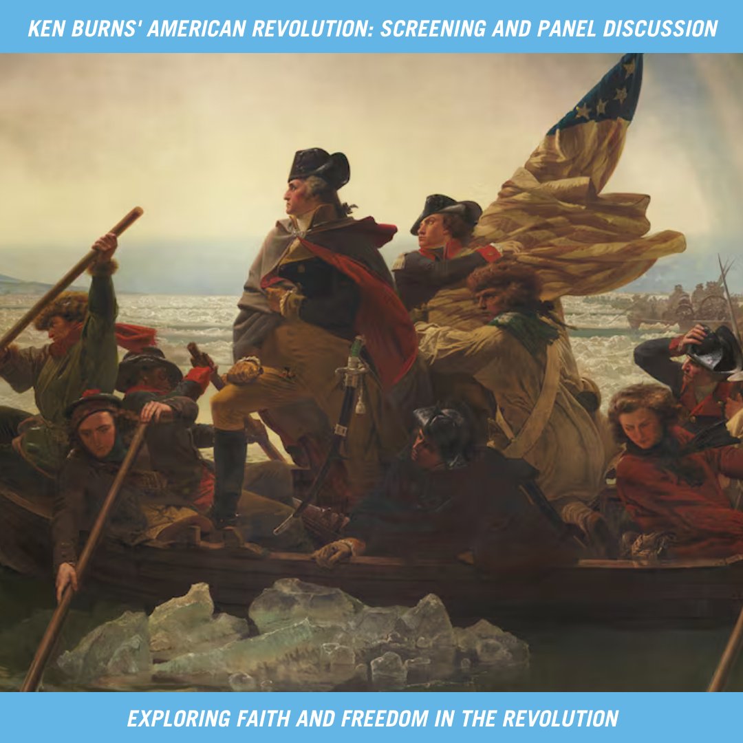 Join us at Old North on 12/9 to watch a special screening of excerpts from Ken Burns' "The American Revolution"! 

Following the screening, a panel will discuss the role of religion in the Revolution and the legacy of religious liberty in the U.S. 
eventbrite.com/e/ken-burns-am…