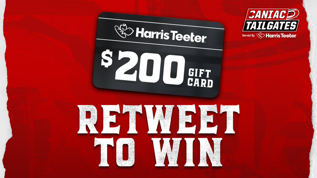Canes's tweet image. A week full of tailgates and turkey 🦃

There’s no better time for a chance to win a @HarrisTeeter gift card.