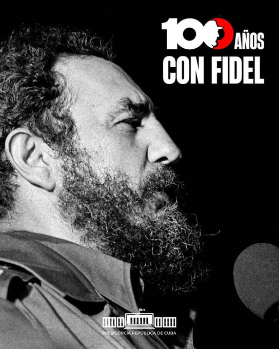 Ayer, hoy y siempre en nuestros corazones, tu espíritu de lucha, compromiso y sacrificio serán siempre el legado a cada revolucionario . #FidelPorSiempre #CienAñosConFidel 🇨🇺❤️🇨🇺 <a href="/EFComercio_GM/">Empresa Filial de Comercio Guira de Melena</a> <a href="/BonneYamil75080/">Direc Adjunta Comercio Guira</a> <a href="/DtraGeneral_GM/">Dirección General de Comercio Güira de Melena</a> <a href="/EPCGS95531847/">EPCGS Artemisa</a> <a href="/JuanBertico/">Juan Alberto Rodriguez</a> <a href="/VB_FilialGM/">Virtual Bandec Comercio Guira</a>
