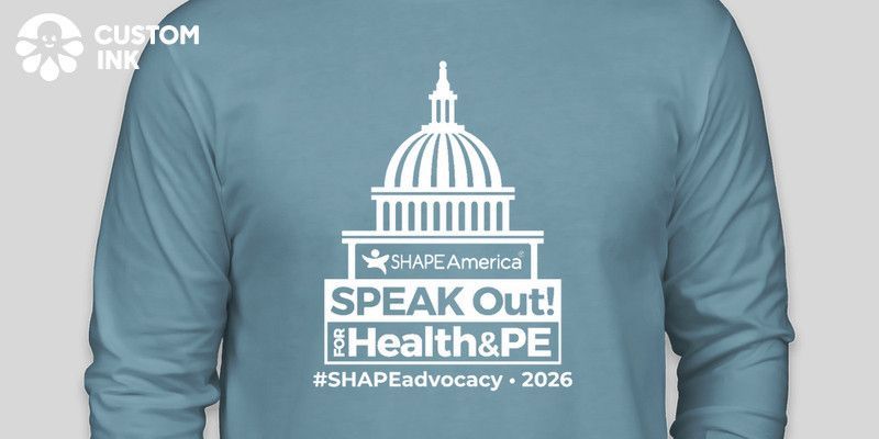 SHAPEAmerica's tweet image. Send a Teacher to “SPEAK Out! Day” Campaign via CustomInk
 
Buy the gear! All profits from your purchase will help support the campaign to send HPE teachers to Washington, D.C. for SPEAK Out! Day 

👇 👇 
customink.com/fundraising/se…
