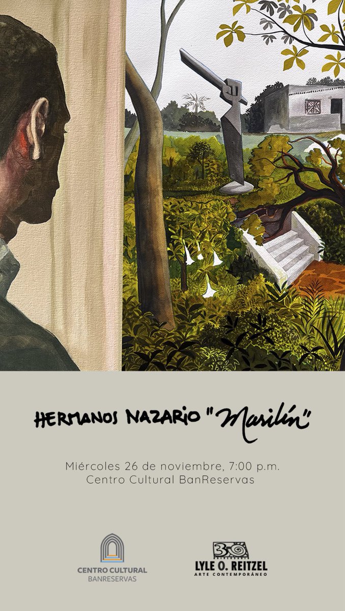 Mañana miércoles 26 de noviembre a las 7:00 pm inauguramos #Marilín, una exposición muy especial para nosotros.
Abrimos un capítulo de memoria familiar marcado por la historia política del país: un recorrido visual donde dibujo, pintura y objeto observan las huellas que dejó la