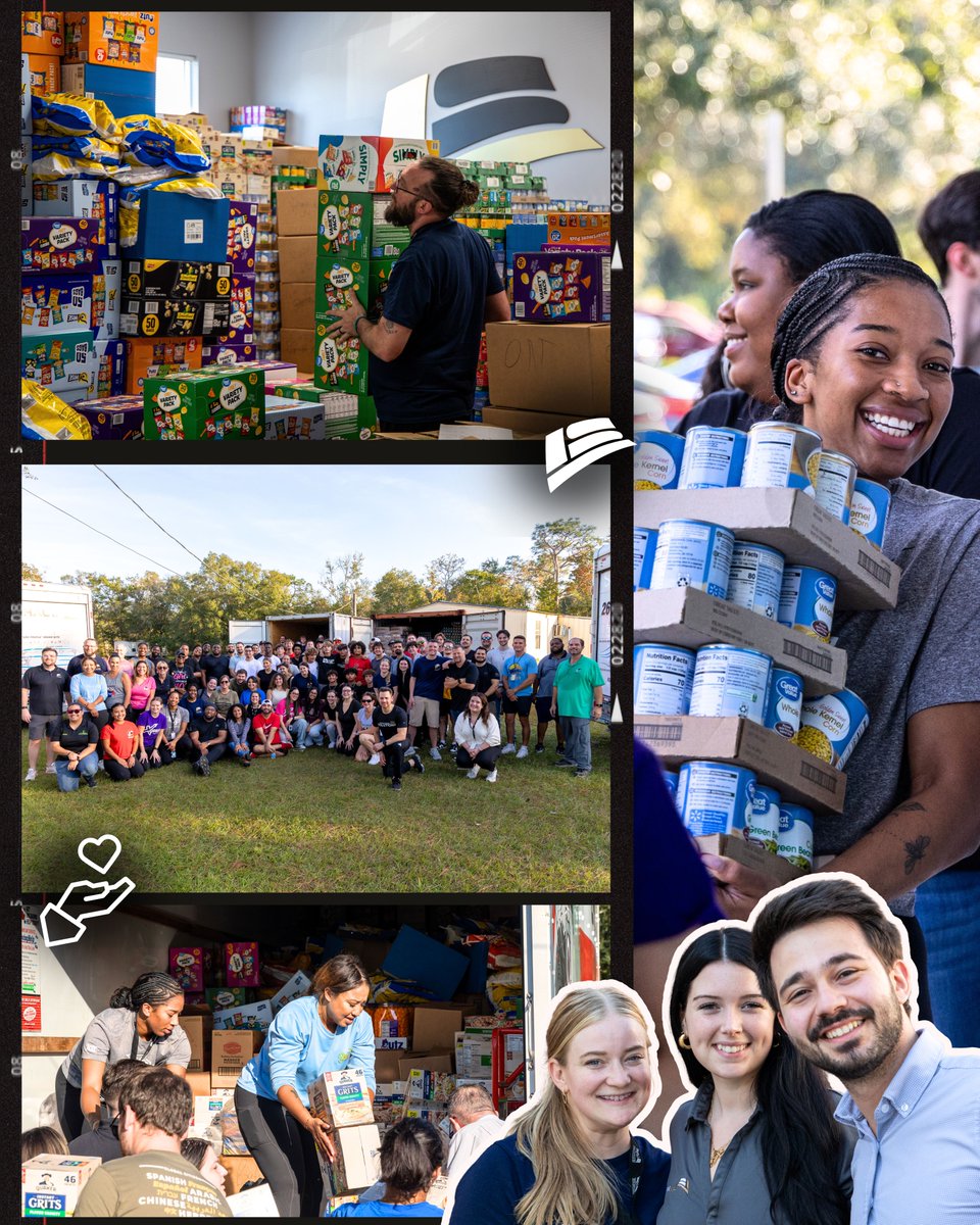 LoyalSourceGS's tweet image. As we celebrate Thanksgiving week, we want to take a moment to reflect on how thankful we are for our Philanthropy Committee, dedicated volunteers, and Lighthouse Resource Center. Together, we delivered 50,000+ pounds of food to families. We couldn’t have done it without you💛
