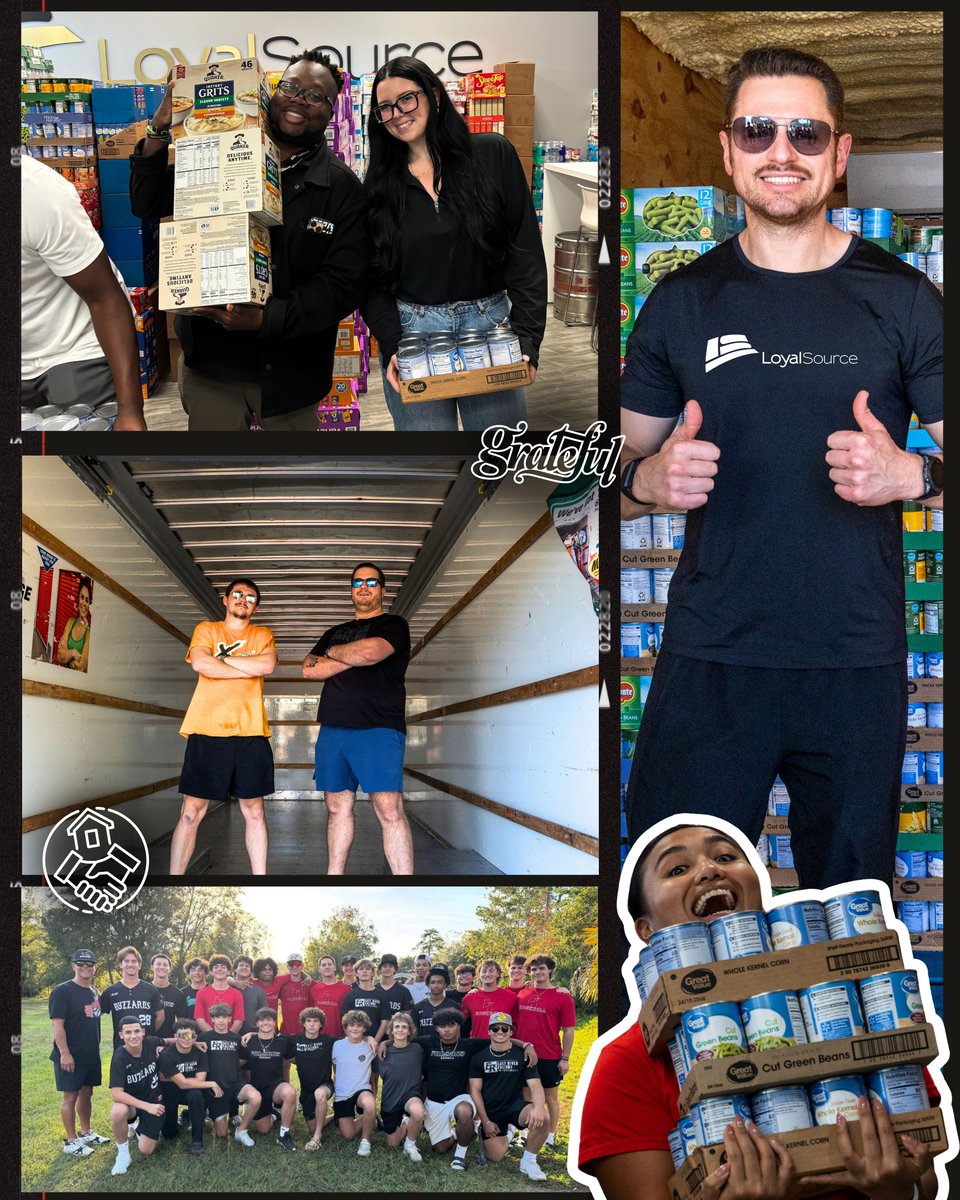 LoyalSourceGS's tweet image. As we celebrate Thanksgiving week, we want to take a moment to reflect on how thankful we are for our Philanthropy Committee, dedicated volunteers, and Lighthouse Resource Center. Together, we delivered 50,000+ pounds of food to families. We couldn’t have done it without you💛
