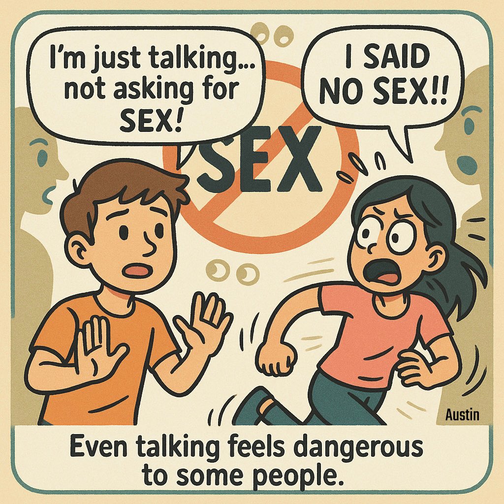 Having sex is so frowned upon in Indian society, whereas it’s just a natural human instinct. I’m not asking people to do sex every day, but when something normal is treated as taboo, it creates fear and that fear turns into extreme conservatism, particularly for women.