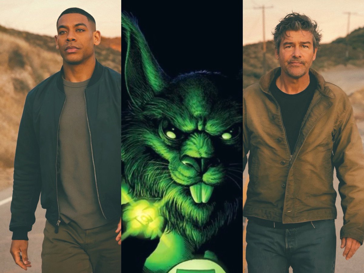 LanternUpdates's tweet photo. LANTERNS FOOTAGE DETAILS:

Hal Jordan is John Stewart’s reluctant teacher and has been training him for a while.

John firmly believes he’s better at saving people than Hal, which doesn’t go over well.

Kyle Chandler & Aaron Pierre’s performances were instantly praised.

The show doesn’t shy away from showing our heroes flying, with the flight footage being praised.

Cinematography is very much inspired by TRUE DETECTIVE & westerns.

Ch’p is mentioned but not shown.