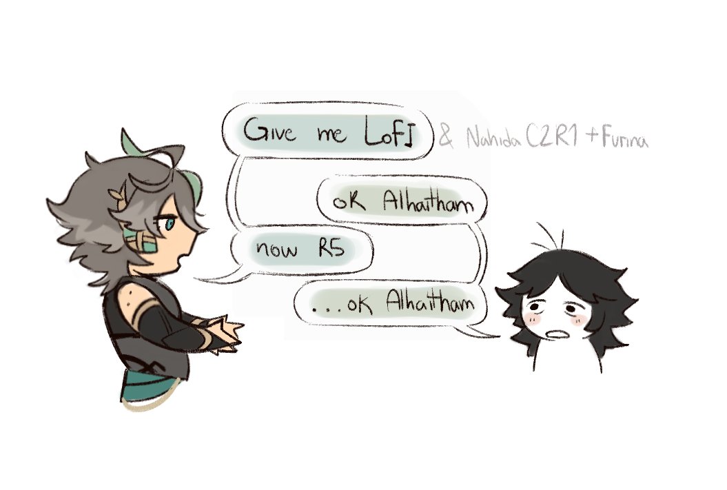 Drawing his weapon brought back memories; he's still R3... This greedy man needs more than I'm willing to give him