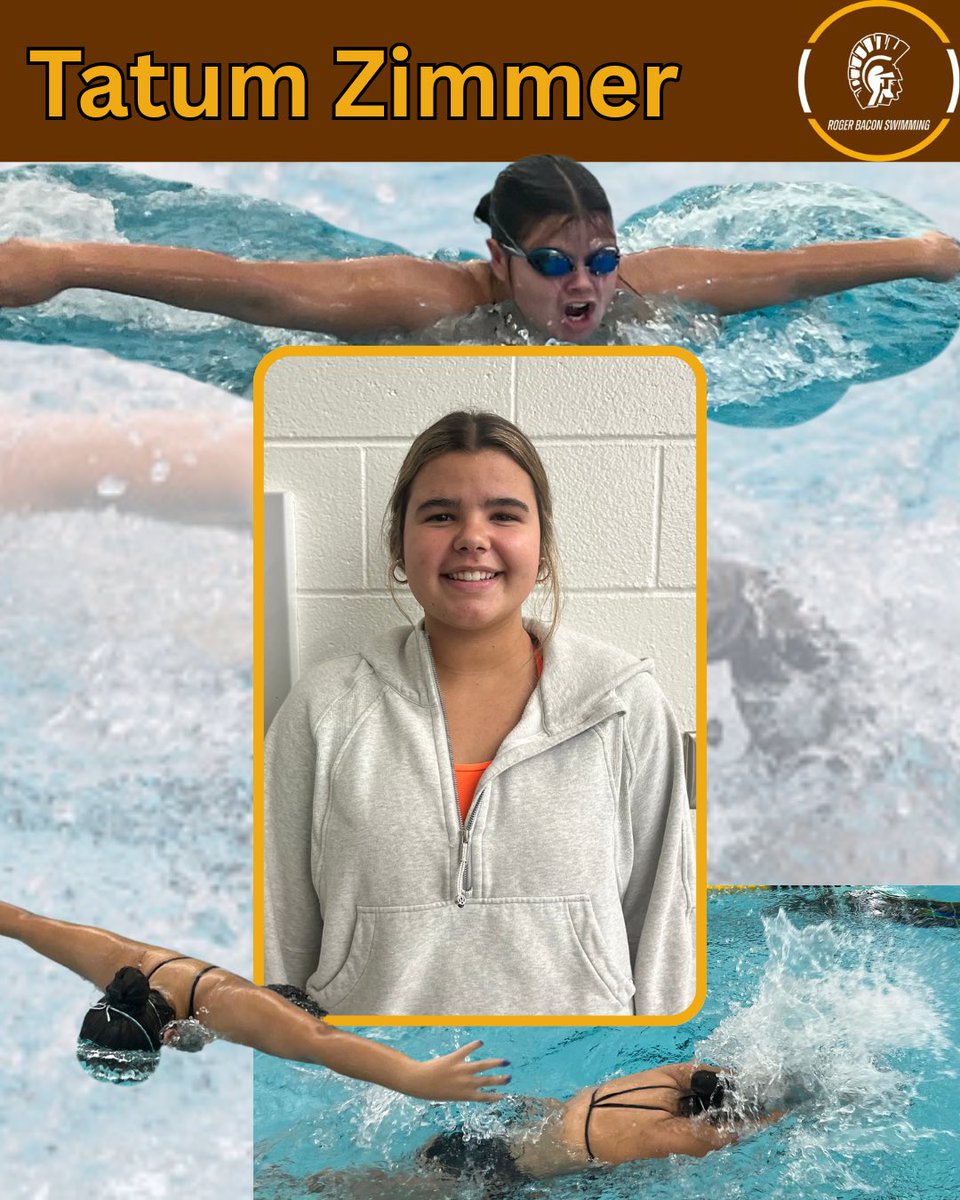 No one is more pumped for this season than our Upperclassmen! Check out these new and returning faces of the Roger Bacon Swim &amp; Dive Team who are ready to taken on the season! #hailspartans (1/3)