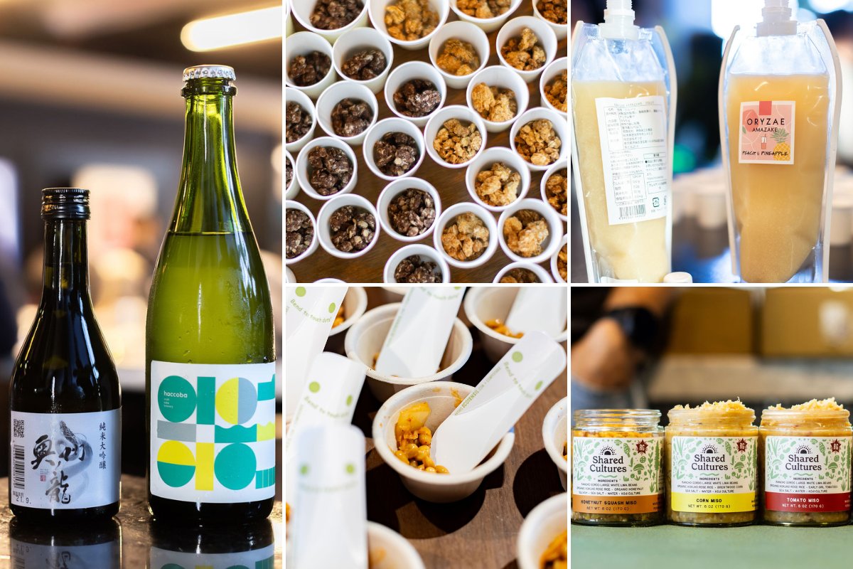 On 12/20, CG Otsuki spoke at “Fermenting Futures,” an event celebrating tradition and innovation in fermented foods. Attendees heard from companies &amp; researchers advancing fermentation techniques, then enjoyed a showcase of samples from Japanese makers and SF retailers!