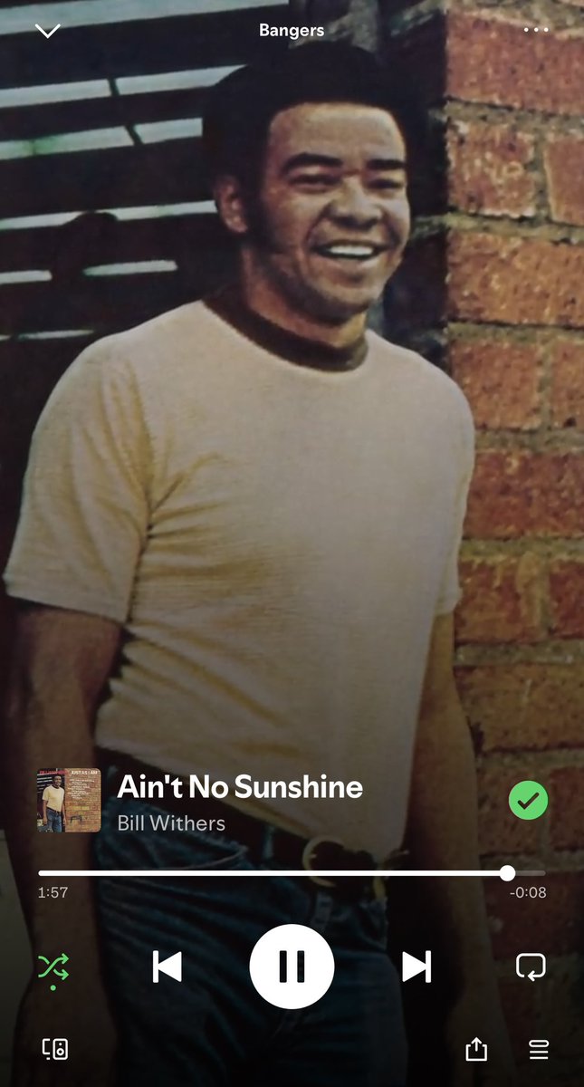 Bill Withers, who thankfully, is still with us! 

He has left us. I forgot about that <a href="/SBwian/">Columbo</a> <a href="/Officer_Norberg/">Officer Norberg, Police Squad</a> <a href="/OrigLD/">Lee Davies</a> <a href="/MartyyMcfly55/">Martin Young</a> <a href="/Soundman_Stu/">Stuart Piggott</a>