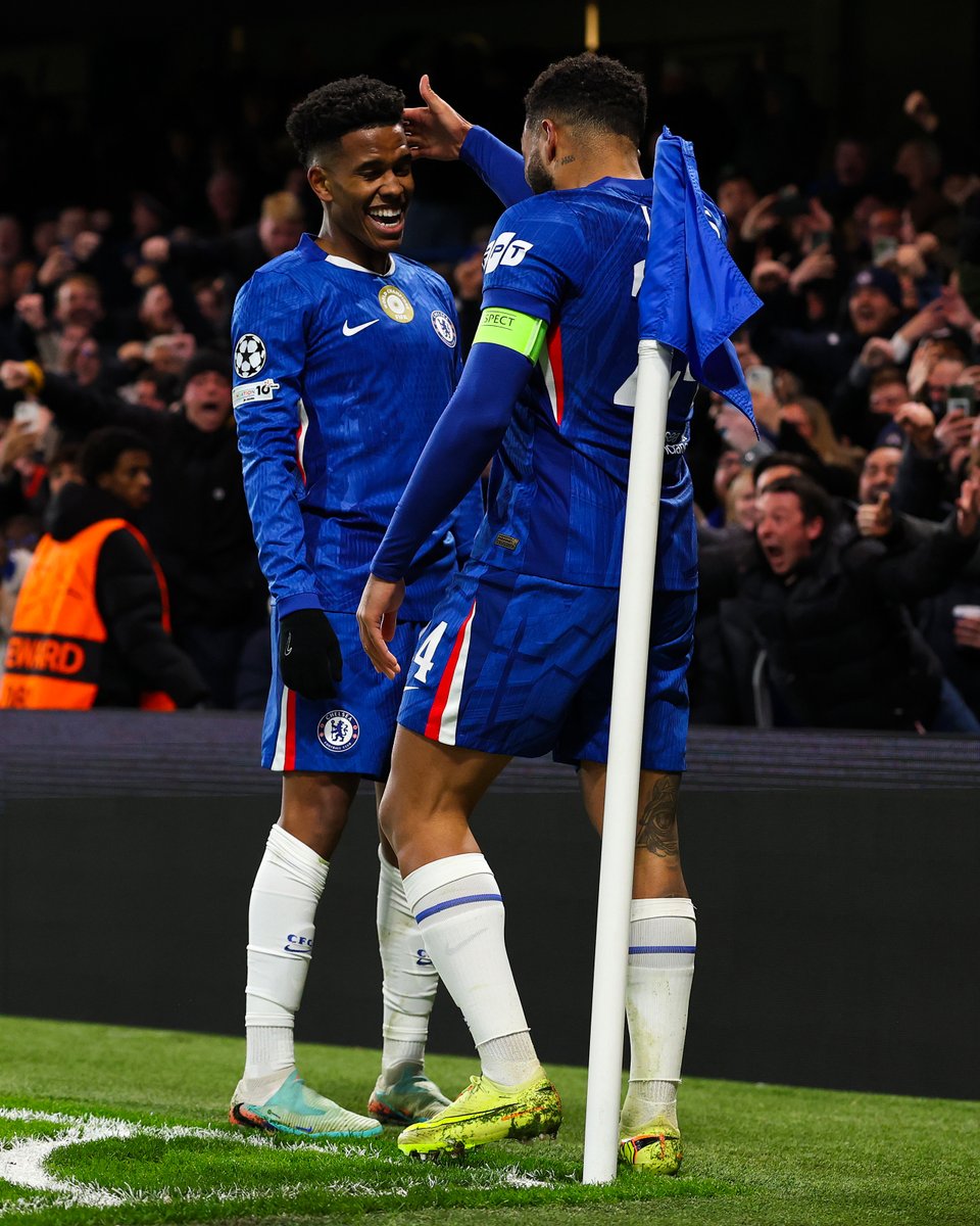 brfootball's tweet image. Estêvão shining in the Champions League again and again 🌟