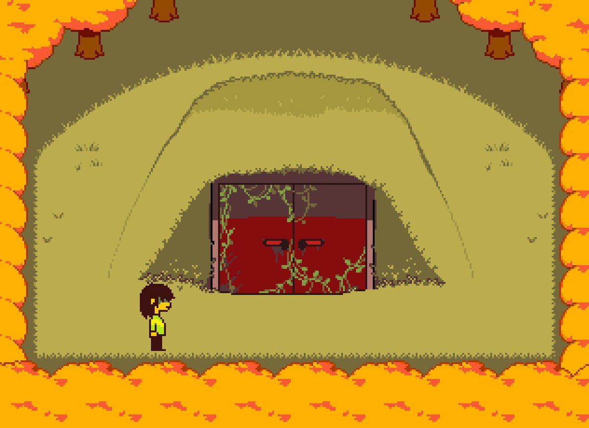 The deltarune version of not calling Twitter “X” is not calling the Bunker “the Shelter”