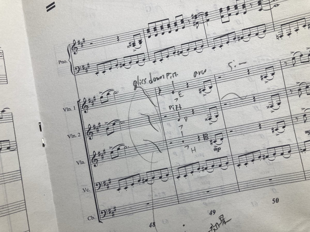 takemoto_taizo's tweet image. 【E7情報037】 #E7
E7版の「ネコバス」を制作中！オリジナルを尊重しつつも、この曲の持つスピード感や楽しさを存分に加えたE7ならではのバージョンです。楽譜に「quasi 猫なで声」とか「quasi ドップラー効果」とかの指示があるとかないとか!?クラクションも出てくる??…お楽しみに！