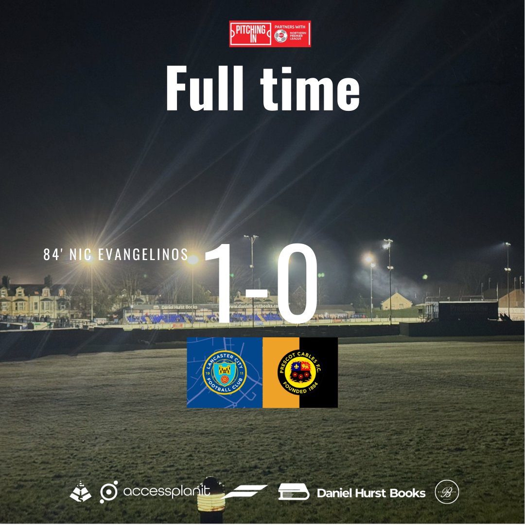 𝐁𝐀𝐂𝐊 𝐓𝐎 𝐖𝐈𝐍𝐍𝐈𝐍𝐆 𝐖𝐀𝐘𝐒

A late Evangelinos goals sees us pick up all 3 points and up to 3rd in the table. GET IN!

💙1-0🟡