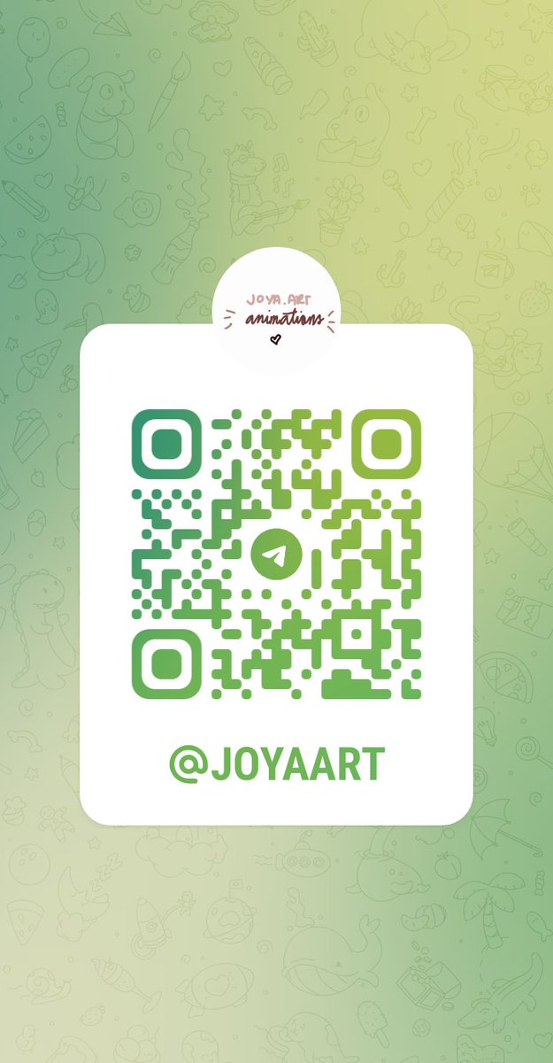 I'm open for animation commissions

Message me on TG