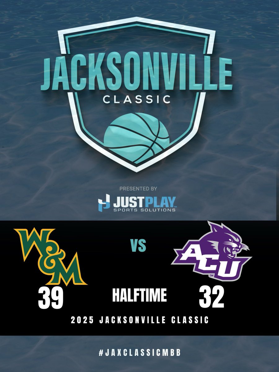 JaxClassicHoops's tweet photo. Halftime in a good one #jaxclassicmbb https://t.co/UqoTOC9nLp