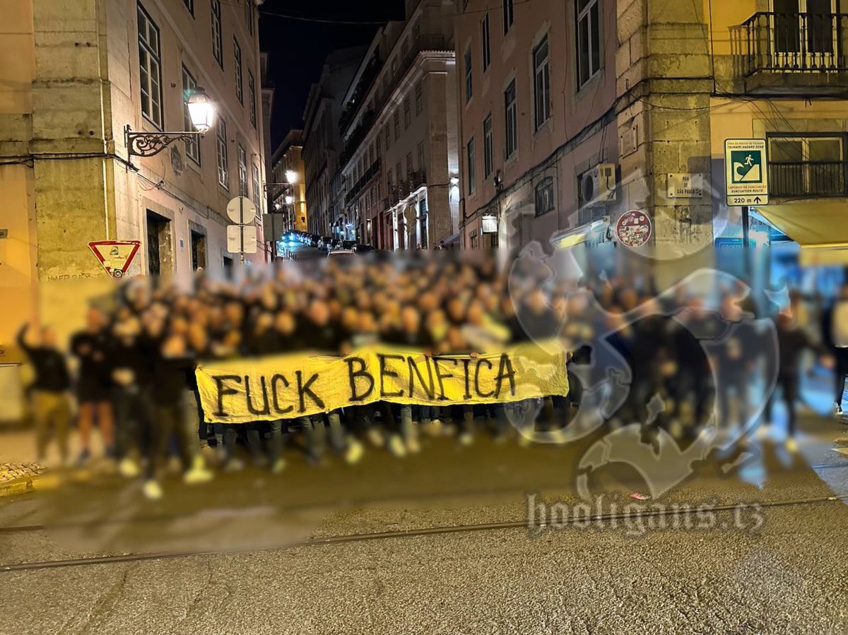 hooliganscz1999's tweet image. 26.11.2025, Sporting CP🇵🇹 - Club Brugge🇧🇪, Bruges hooligans in Lissabon. With message, click for more here: hooligans.cz/2025/11/26/spo…

All in one place. Tap to download.
🔗 hooligans.cz/app