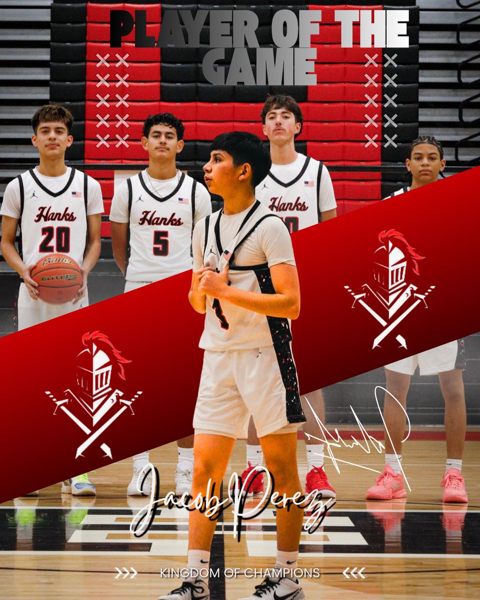 Final at The Kingdom🏰
Hanks 53
Presidio 47
<a href="/jaaccobbbb/">Jacob Perez</a> Game high 34 pts
#12 Sebastian Martinez 10 pts
<a href="/JMHanksHigh/">J.M. Hanks High School</a> <a href="/HanksGutierrez/">Danny Gutierrez</a> <a href="/fabyarras/">Fabiola Ruiz-Arras</a> <a href="/HHSCarrasco/">Christian I. Carrasco, M. Ed.</a> <a href="/Fchavezeptimes/">Felix Chavez</a> <a href="/Coach_Veliz/">Coach Scott Veliz</a> <a href="/HanksAthletics/">THE KINGDOM ATHLETICS</a> <a href="/DBumpas/">David Bumpas</a> <a href="/CoachPerez_HHS/">Coach Perez</a> <a href="/YsletaISD/">Ysleta ISD</a>