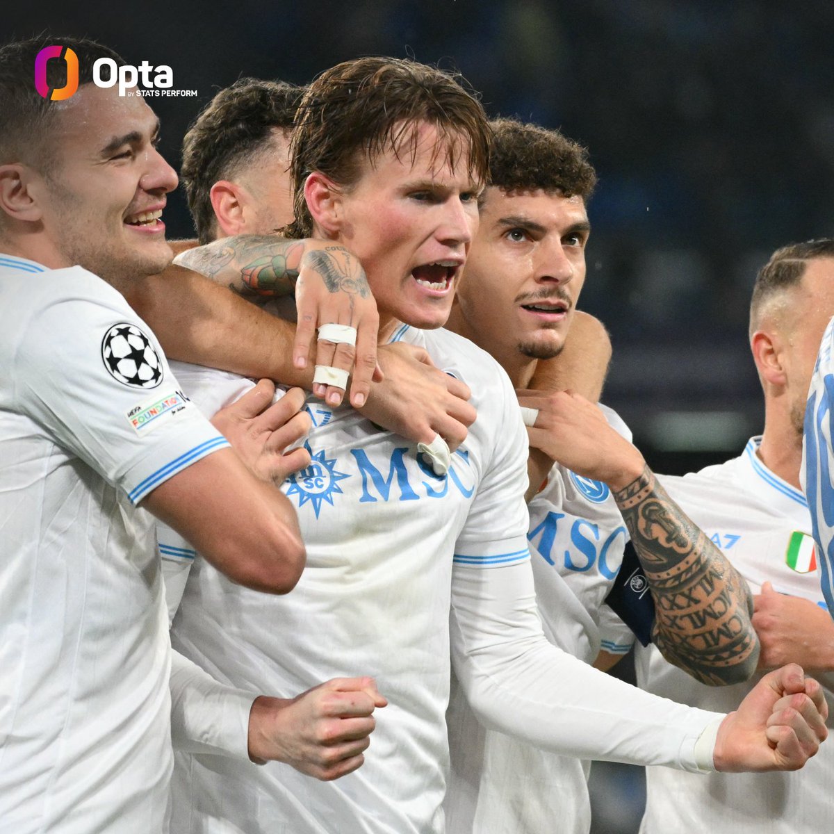 OptaPaolo's tweet image. 24 - Dal suo esordio in Serie A (2024/25), Scott #McTominay è il centrocampista della Serie A che ha preso parte a più gol (24 - 18 reti, sei assist) in tutte le competizioni (esclusi rigori). Uragano.

#NapoliQarabag #UCL