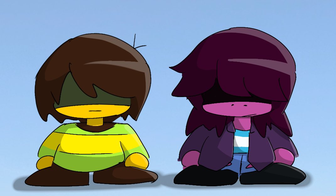 ForbiddenKtnh's tweet image. 横に広い2頭身を描きたくなった