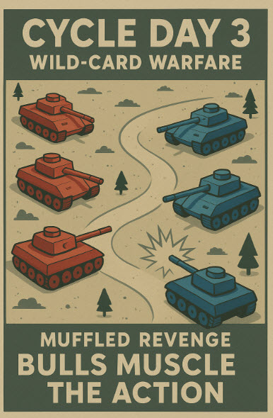 PolarisTrading's tweet image. Trading Room RECAP 11.25.25

Cycle Day 3 — Wild-Card Warfare, Buy-Throttle Jammed Forward

polaristradinggroup.com/trading-room-r…