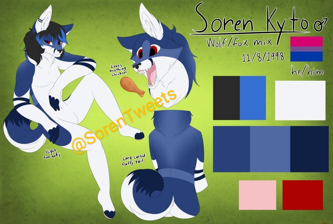 SorenTweets's tweet photo. @hanaseol428 Here's my boi that I've had since 2015 ^w^ I've never been able to get an actual suit or head so I would be so so so grateful if I got chosen 🥺 your art is so amazing! https://t.co/wMMMgn4bZZ