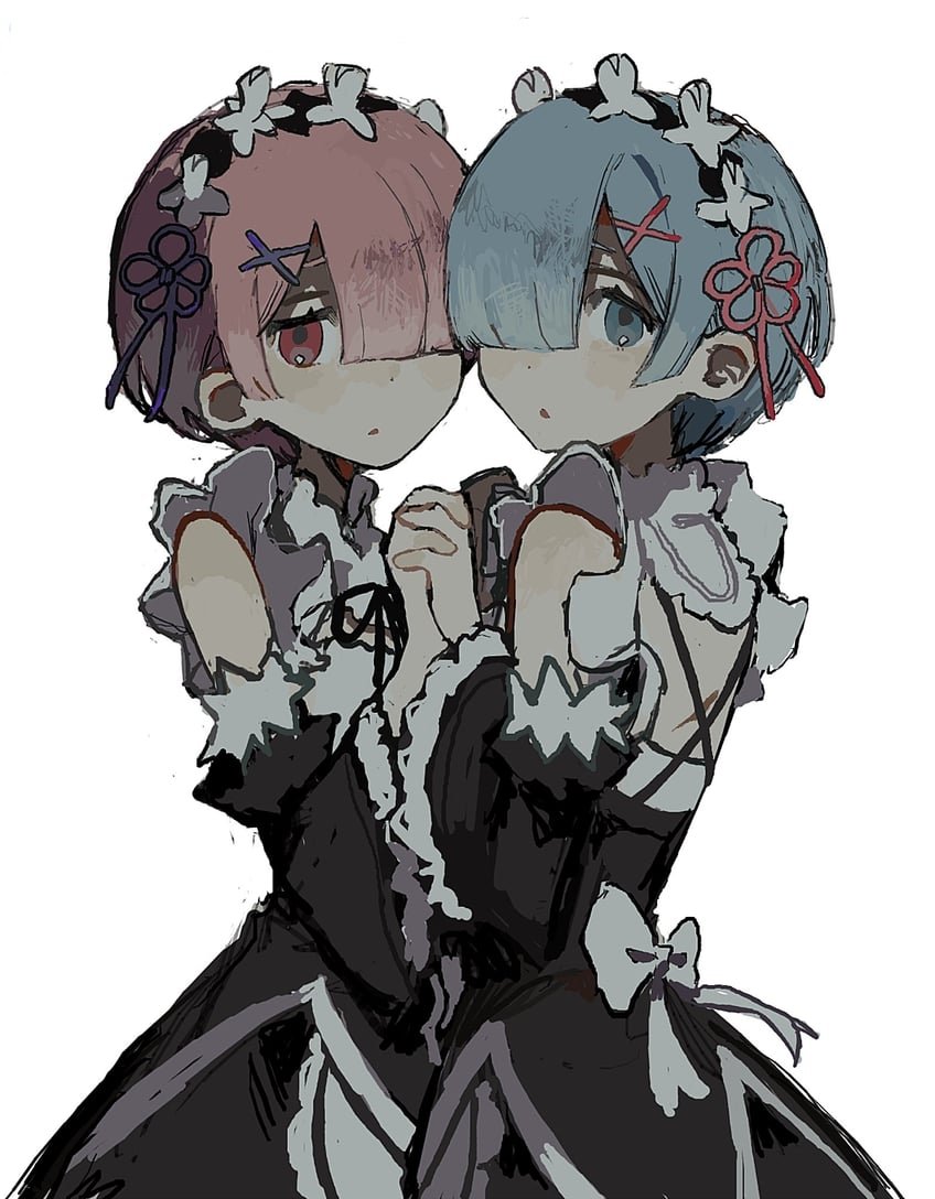 ℝ𝕖𝕞 & ℝ𝕒𝕞 (ℍ𝕠𝕣𝕟𝕪 𝕆𝕟𝕚 𝕋𝕨𝕚𝕟𝕤) tweet media