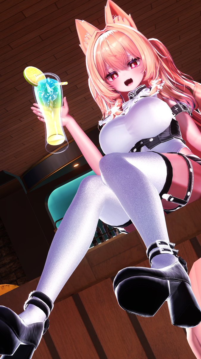 #MARIYURI #VRChat
おはのあぁ～🥤

久々に愛莉ちゃんのお顔弄ったけど、白瞳孔も凄く可愛いんじゃないか😌