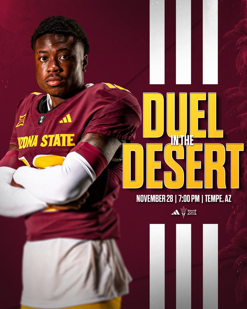 It’s a new season. 

🆚: The Team Down South
⏰: 7:00 PM
📍: Mountain America Stadium
📺: FOX