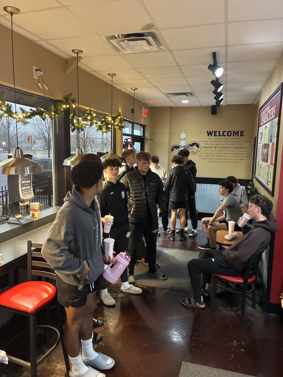 Fueling up before the scrimmage tonight. Scrimmage is open to the public. First games start at 6 pm at the Eagles Nest. #carrytheflame #oldabepride