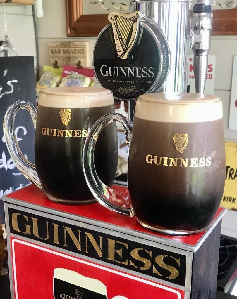 Original 1960's Waterford Crystal Guinness Tankards. These really are Pints Of Beauty 👌🏻