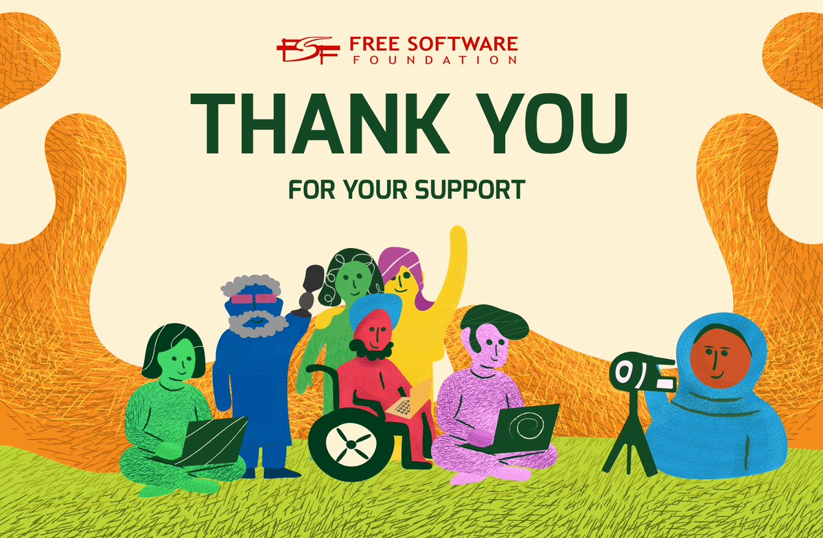 fsf's tweet image. Hundreds of #FreeSoftware supporters tuned in for the #FSF40 #hackathon: u.fsf.org/49i