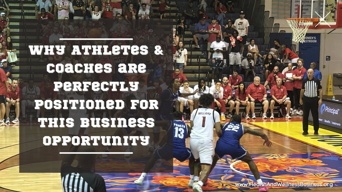 JeffHeggieCoach's tweet image. A side hustle you can run from the bleachers, the bus, or between practices.
Built for athletes. Perfect for coaches.
👇
healthandwellnessbusiness.org/blog/athletes-… #sidehustle #sports