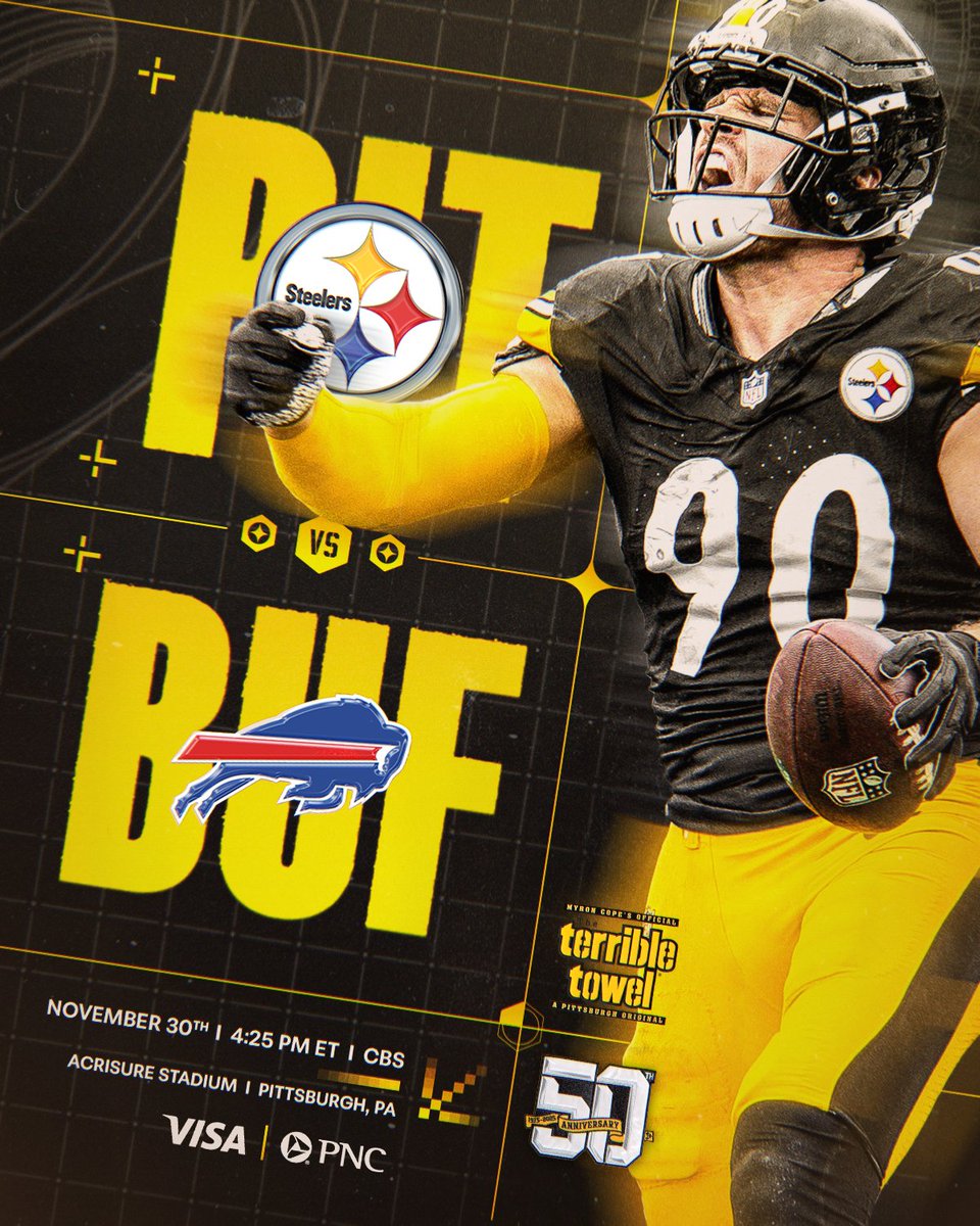 steelers's tweet image. New week. Same goal.

@_TJWatt | #HereWeGo