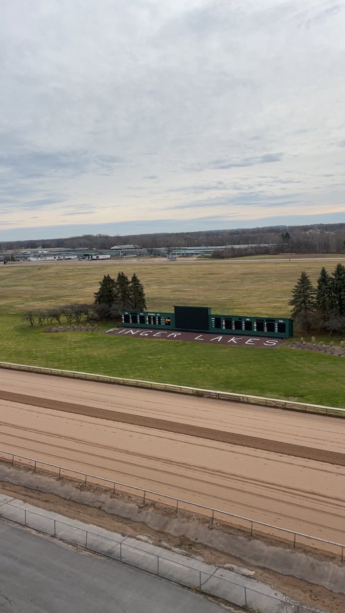 Another fun day from Finger Lakes despite less than perfect weather the back half of the card. Closing day is tomorrow, 9 races starting at 12:10 ET!