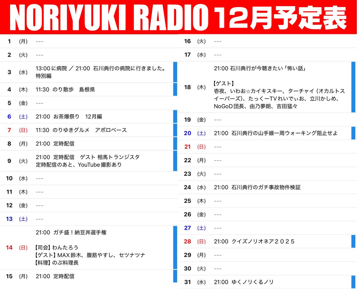 ⚫︎26日 ㈬ 21:00 

定時配信
twitcasting.tv/icchy8591/comm… 

#ツイキャス
#リツイートいいね推奨 
#リポストいいね推奨 
#石川典行フォロバしろ
