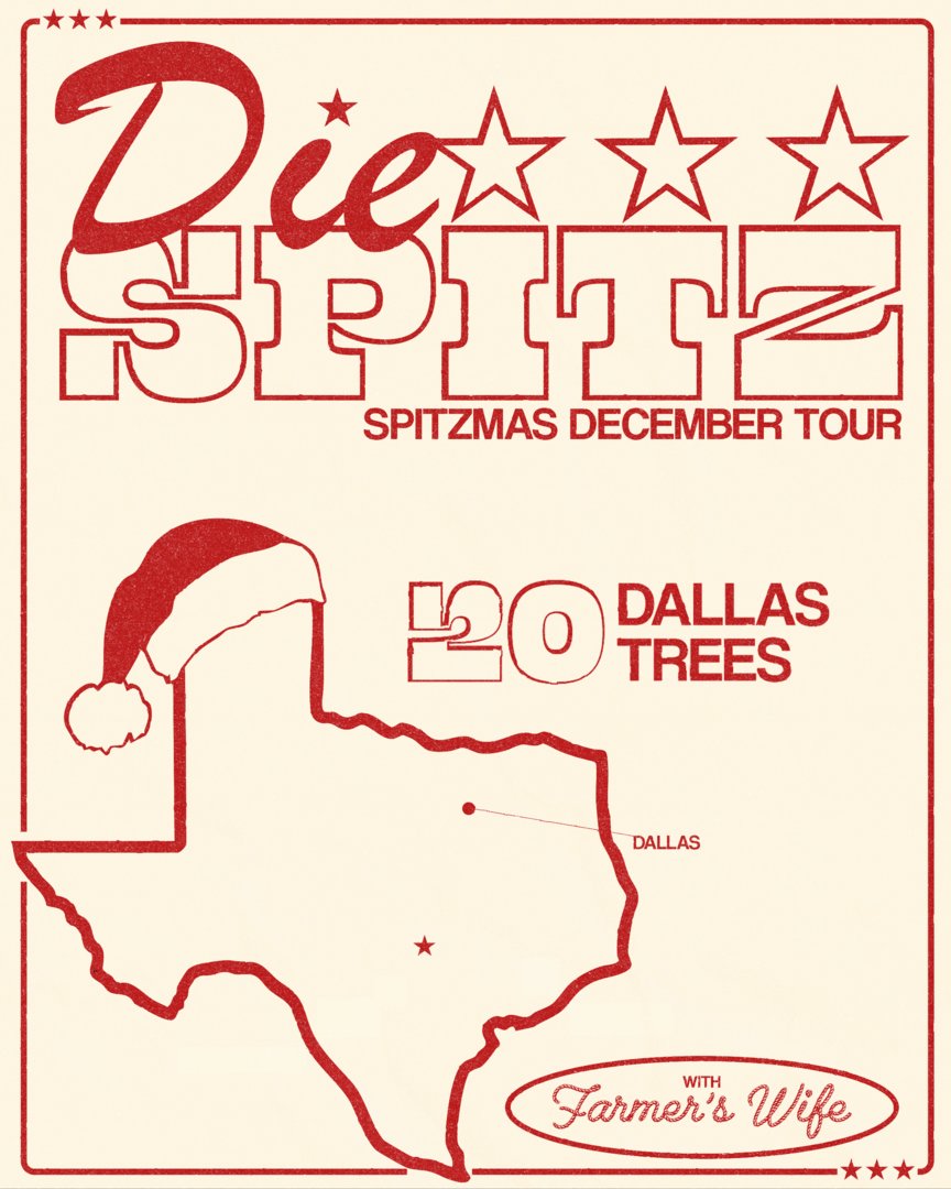 Can't wait for Die Spitz with special guest Farmer's Wife on December 20th.  Get your now at TreesDallas.com <a href="/diespitz/">A</a> <a href="/wifeofthefarmer/">Kim Setzer</a>