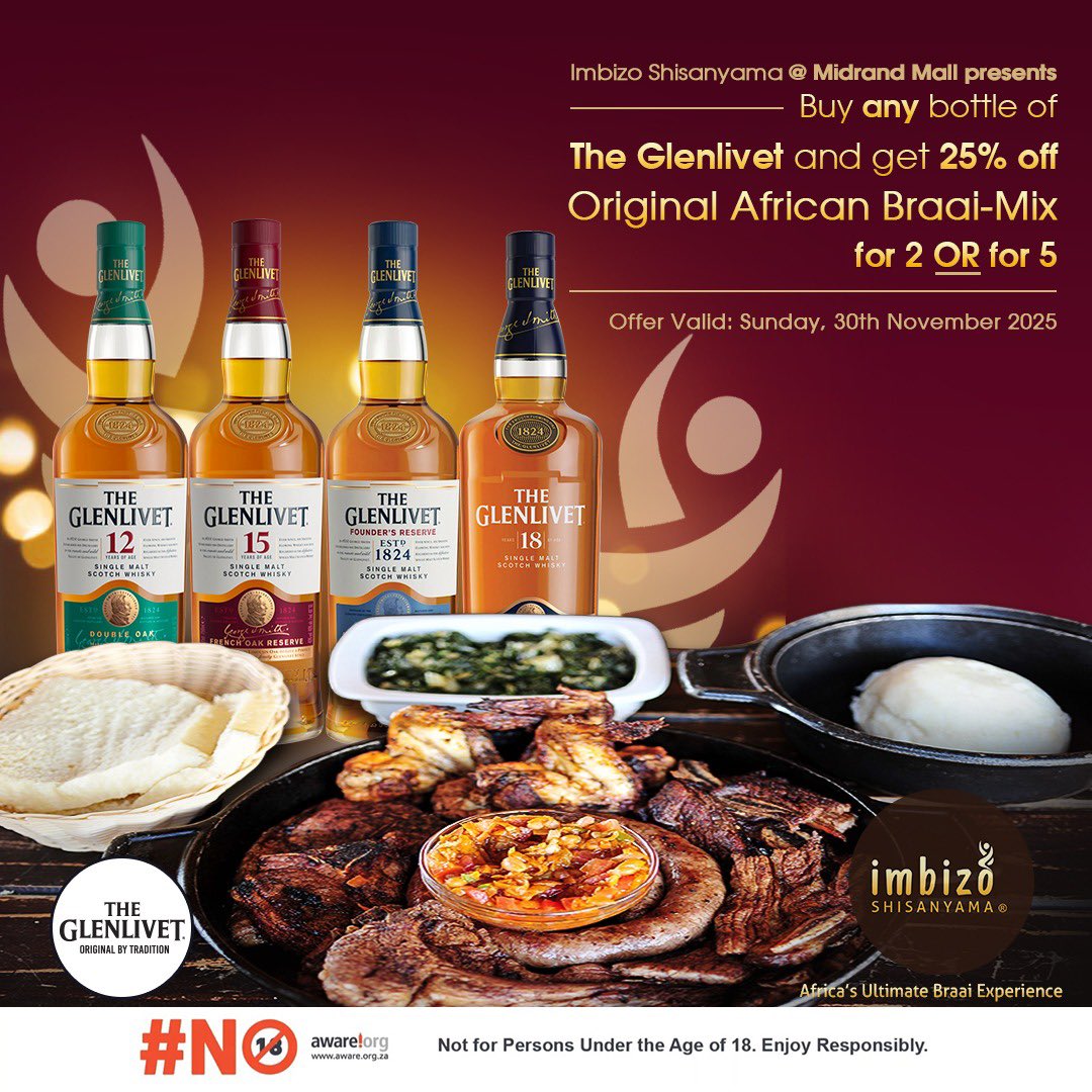 ISatMidrandMall's tweet image. Let us Sunday together 

#sunday #soulsession

___________________
#ImbizoShisanyama
Africa’s Ultimate Braai Experience!®
