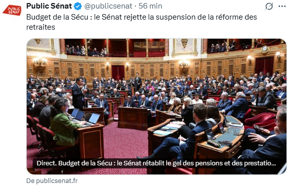 p_duval's tweet image. Le Sénat est à droite. Ne l&apos;oubliez pas lors du vote aux municipales.
Les sénateurs ont 19 semaines de congés payés par an et aucune obligation de se rendre au travail.