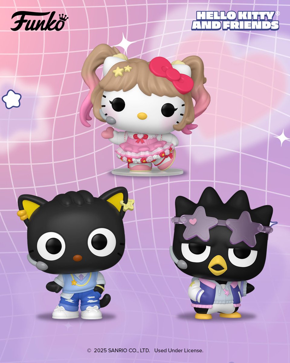 OriginalFunko's tweet image. They’re my idols! 💖 🥺🎤 POP! Hello Kitty™ and her friends are here to take centerstage as K-Pop stars, so give this group a place to shine in your Sanrio® collection! 

bit.ly/48jxQIv

#Funko #FunkoPOP #Sanrio
