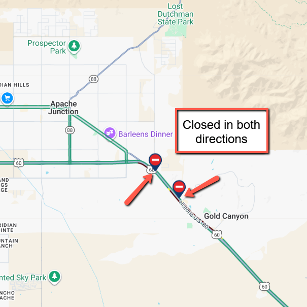 Arizona DOT tweet media