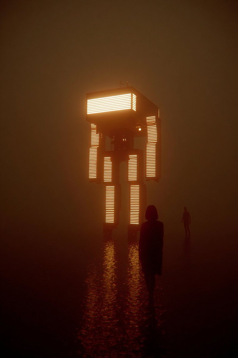 Foggy monolith style