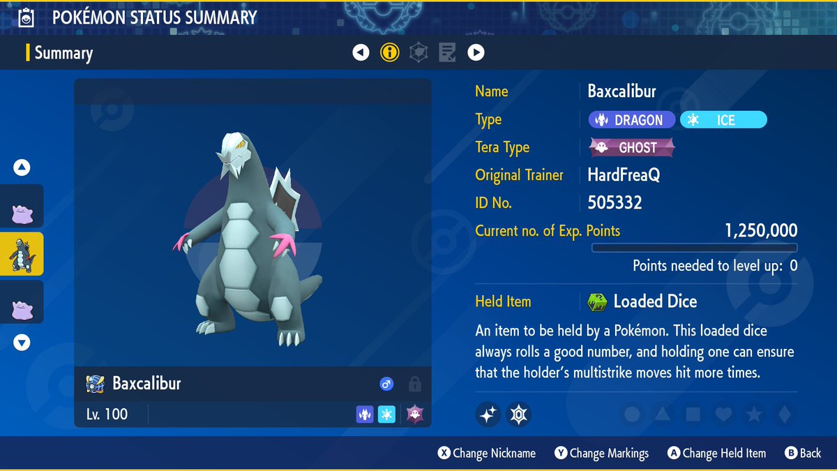 Thank you for everything Baxcalibur! Was nice to see you play with you again, we shall see each other in Champions with your Mega Evolution!