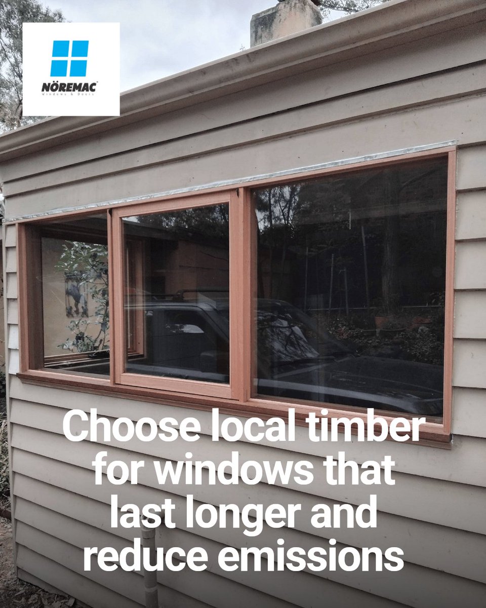 noremacwindows's tweet image. Local timber means less transport emissions and supports local forestry. At Noremac, we craft custom timber windows and doors in Melbourne. Ready to upgrade? Let&apos;s build better. #NoremacWindows #SupplyAndInstall #WindowReplacement

Request a Free Quote noremacwindows.com.au/contact-us/