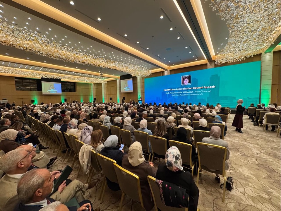 ikayral's tweet photo. The 8th HCAC Conference on Healthcare Quality opened in Amman in collaboration with ISQua, to discuss quality, patient safety, digital transformation and AI under the theme “Patients at the Heart of Care.”
Thanks to @salmawj and the HCAC team for a well-organized conference. https://t.co/ERgPW3z9uz